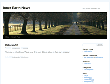 Tablet Screenshot of innerearthenergy.com